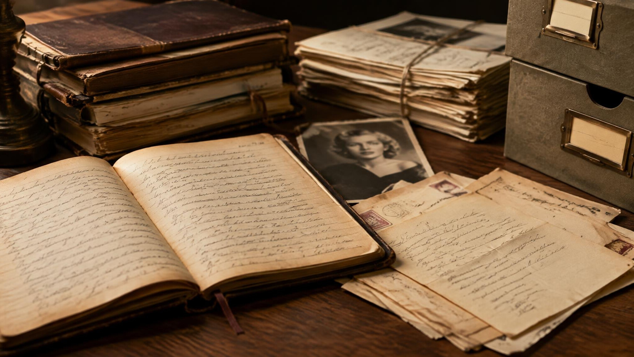 old handwritten letters
